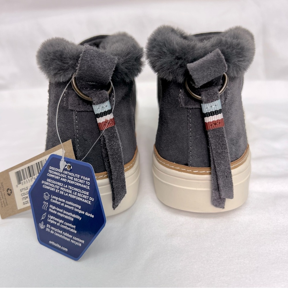 NWT TOMS Ortholite Paxton Sneaker in color Forged Iron Grey. - Picture 5 of 12